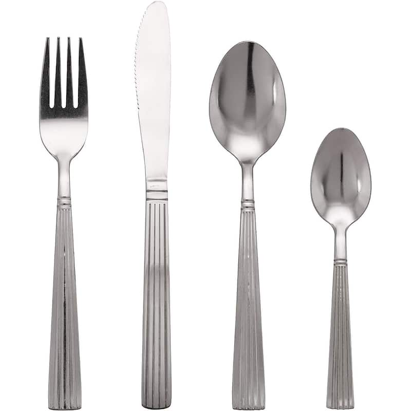 Nova Round 62-Piece Dinnerware Set, Service for 6