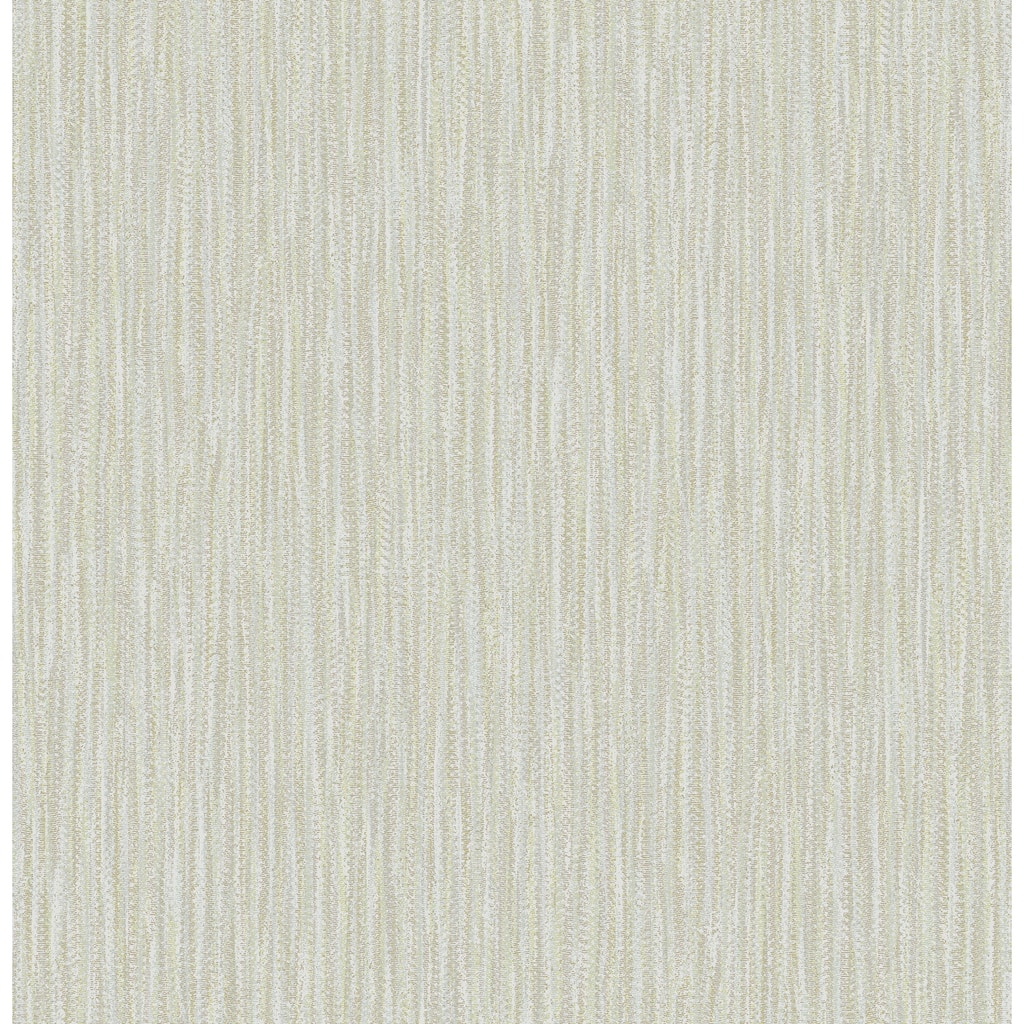 A-Street Prints Raffia Thames Light Grey Faux Grasscloth Wallpaper