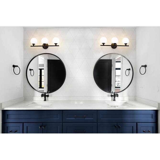 Z-Lite 1100-3V Neoma 3 Light 8" Wide Vanity Light