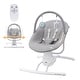 preview thumbnail 1 of 3, Baby Trend Sit N' Sway Portable Swing, Dash Grey