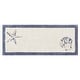 preview thumbnail 26 of 58, Casual Cotton Reversible Bath Rug Soft Shag Rug Washable Rug Blue - 2' x 5' - Runner