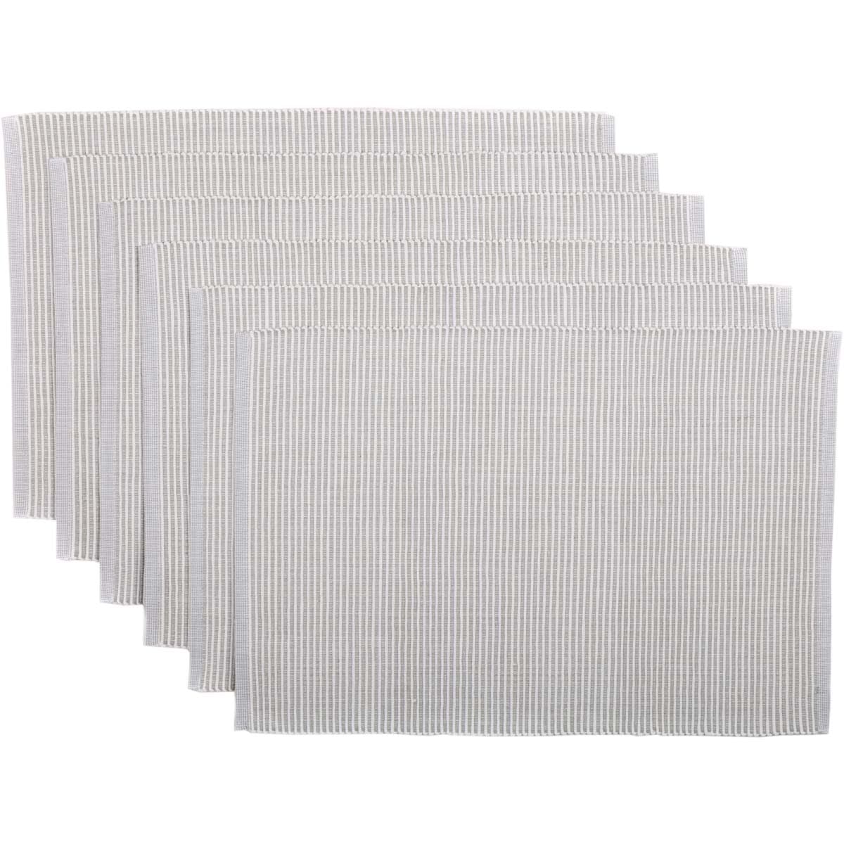 Ashton Ribbed Placemat Set Placemat 12x18 Overstock 17931391