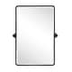preview thumbnail 26 of 126, TEHOME Woodvale Rectangle Vertical Metal Wall Mirrors