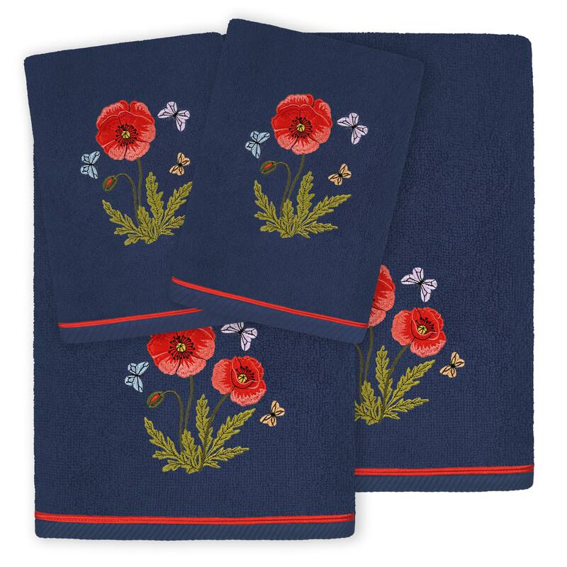 Authentic Hotel and Spa Turkish Cotton Polly 4 PC Towel Set