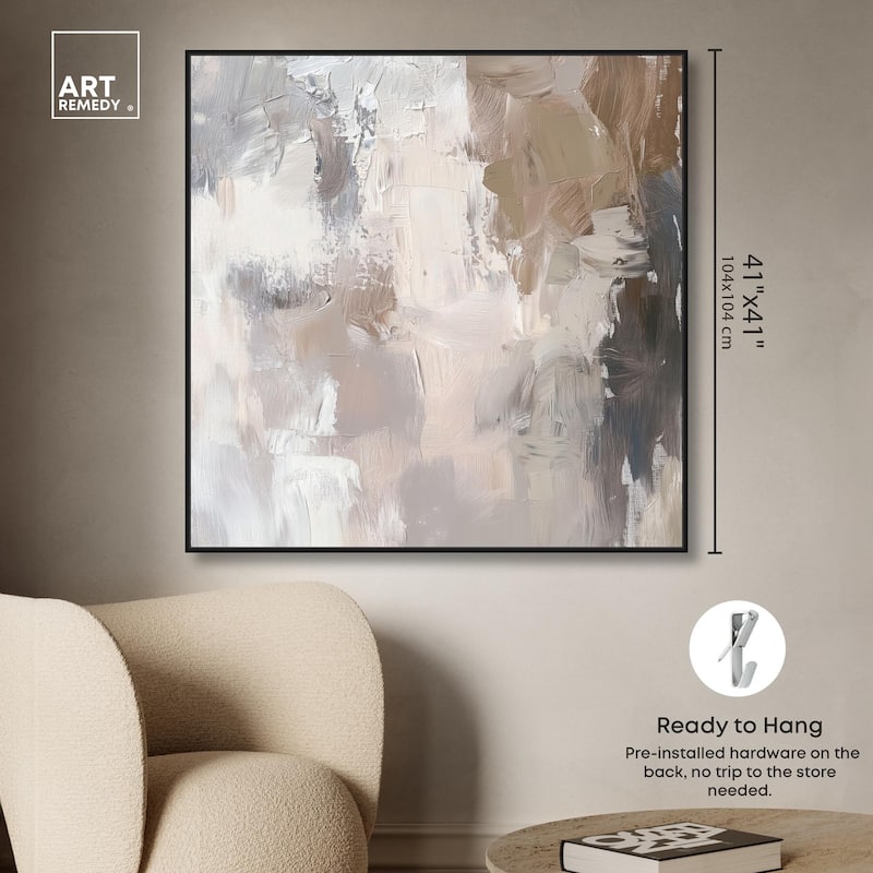 Faded Textured II Canvas by Art Remedy