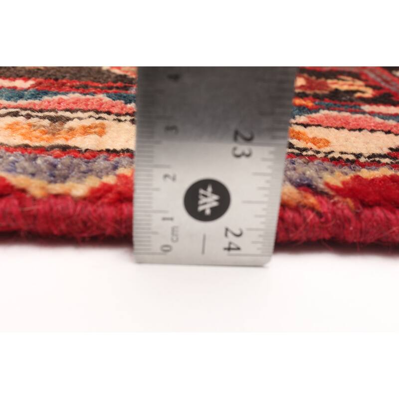 ECARPETGALLERY Hand-knotted Antalya Vintage Red Wool Rug - 3'8 x 6'4