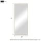 preview thumbnail 44 of 103, Aluminum Alloy Full Length Floor Mirror