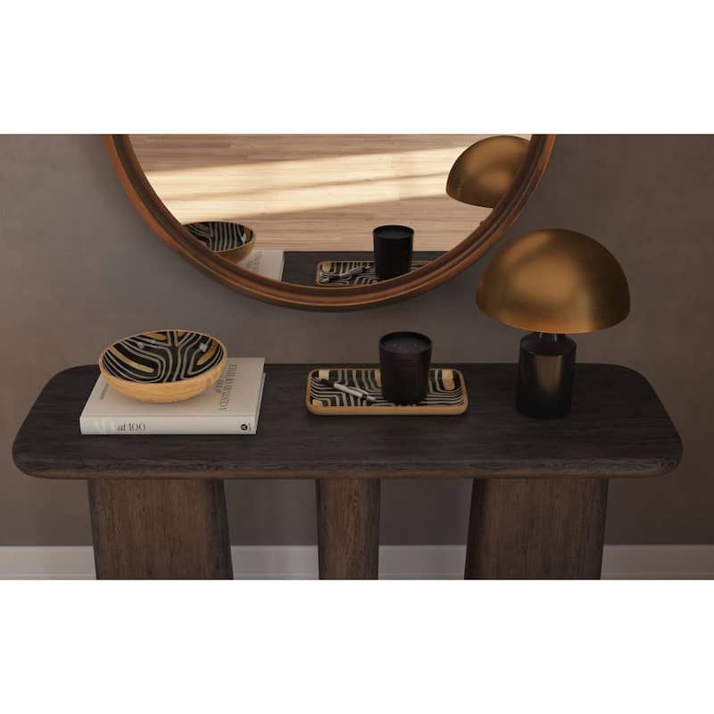 Indigo Road by Egypt Sherrod x East at Main Enamel Catchall Tray - Black
