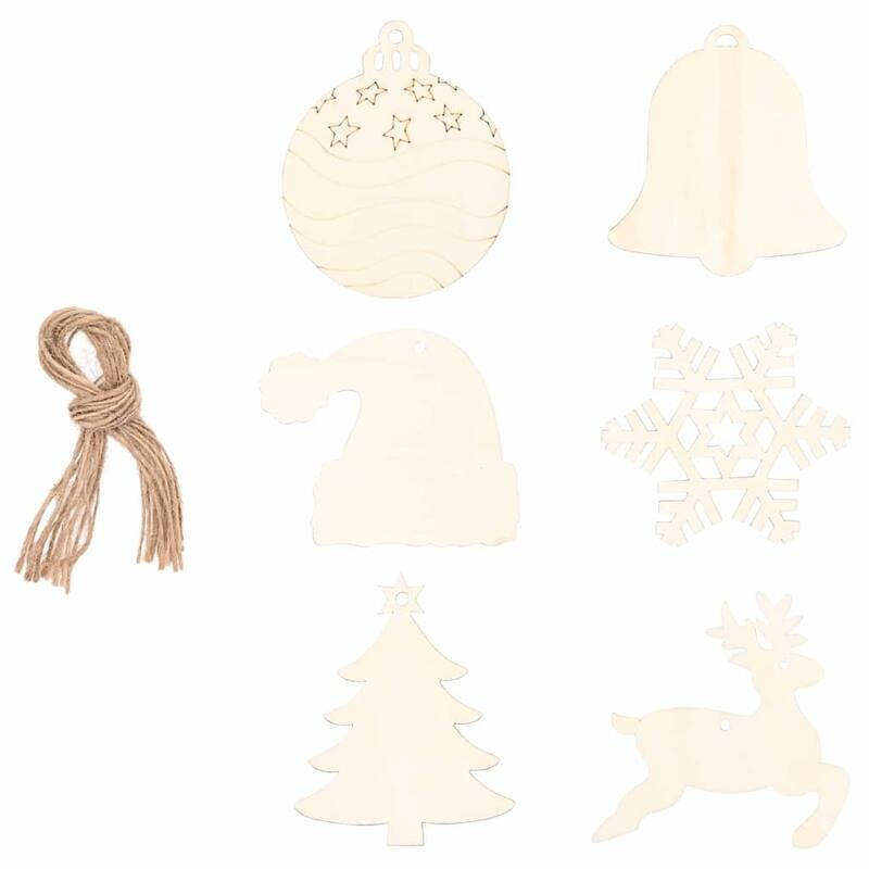 vidaXL Christmas Tree with LEDs Natural Solid Ash wood