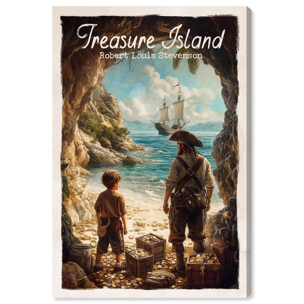 Treasure Island Classic Canvas by Art Remedy, Gallery Wrapped
