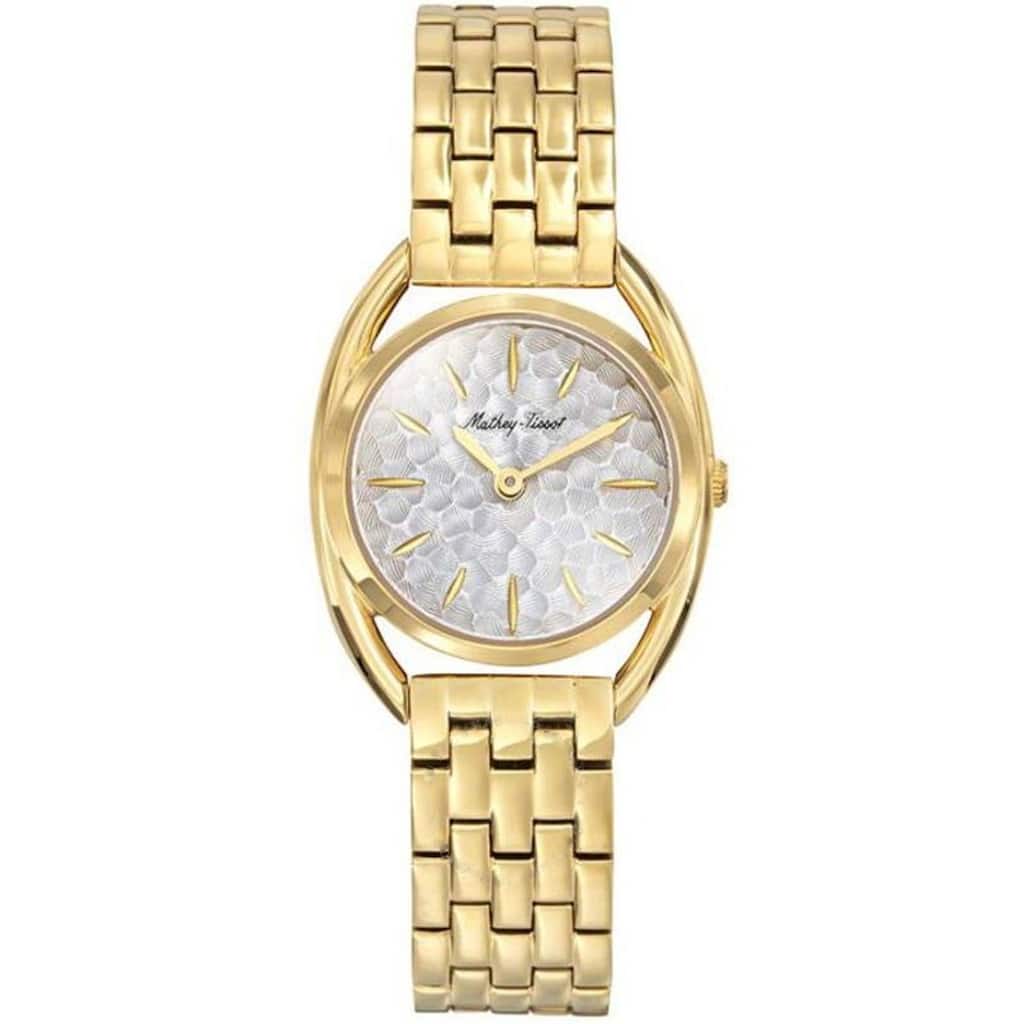 Mathey Tissot Women's Saphira Silver Dial Watch - D933PYI - 6 (36)