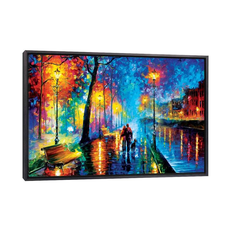 Large Wall Art, Framed Art, Colorful Art, by Leonid Afremov - Ebony