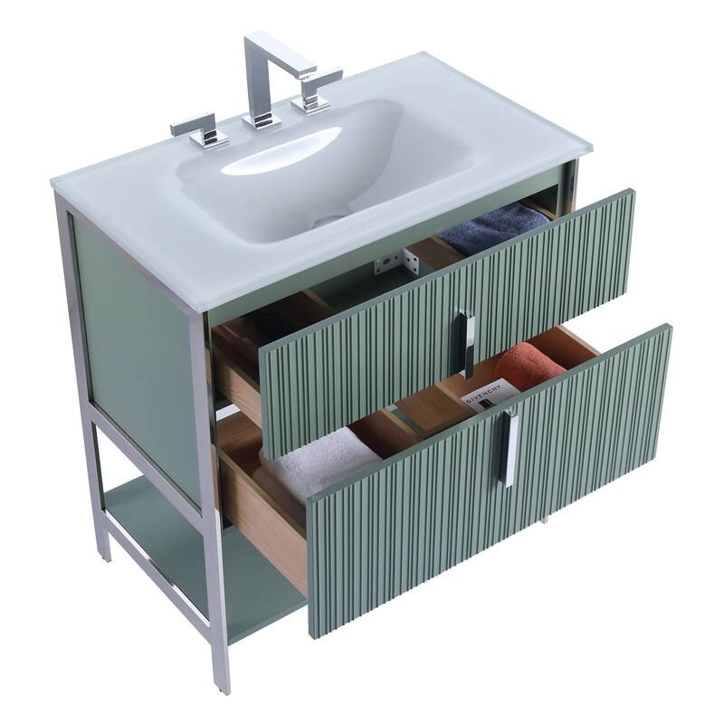 Fine Fixtures Serenity Modern bathroom vanity