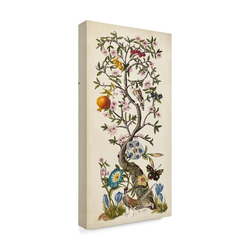 Naomi Mccavitt 'Chinoiserie Natura I' Canvas Art