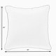 preview thumbnail 5 of 11, Sunbrella Spectrum Peacock Corded Indoor/ Outdoor Pillow Set (Set of 2)