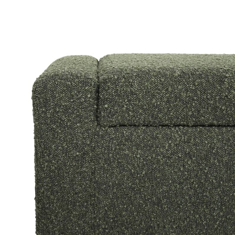 50 Inch Ottoman Bench in Textured Fabric