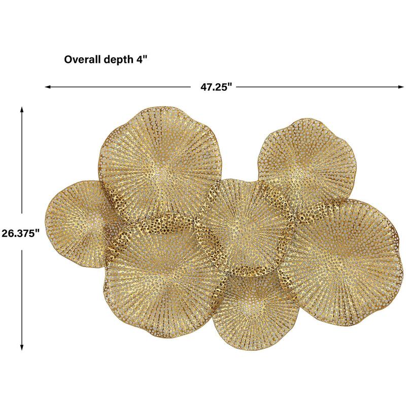 Uttermost 04335 Ripley 47" x 31" Frameless Decorative Panel