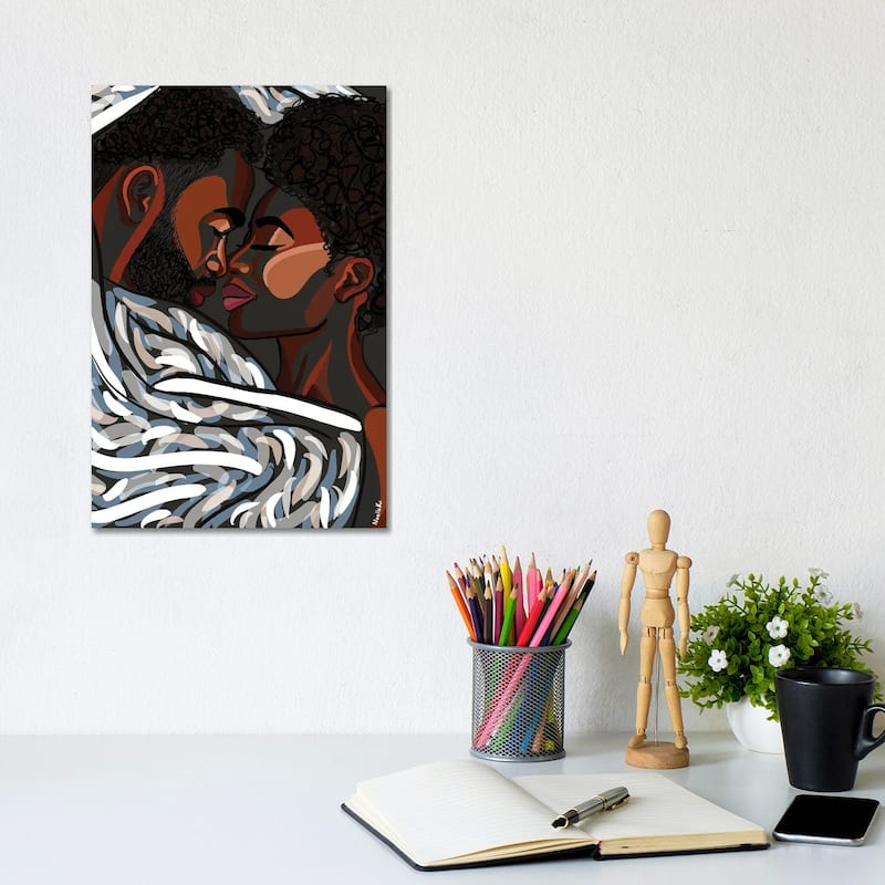 iCanvas "Love In The Dark" by NoelleRx Canvas Print - 12x8x0.75