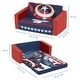 preview thumbnail 6 of 7, Avengers Cozee Flip-Out Sofa - 2-in-1 Convertible Sofa to Lounger for Kids by Delta Children
