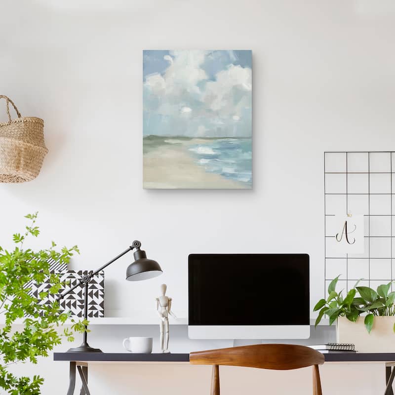 Calming Seas by Liz Jardine Canvas Art Print