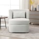 preview thumbnail 14 of 42, Upholstered Swivel Barrel Accent Chair