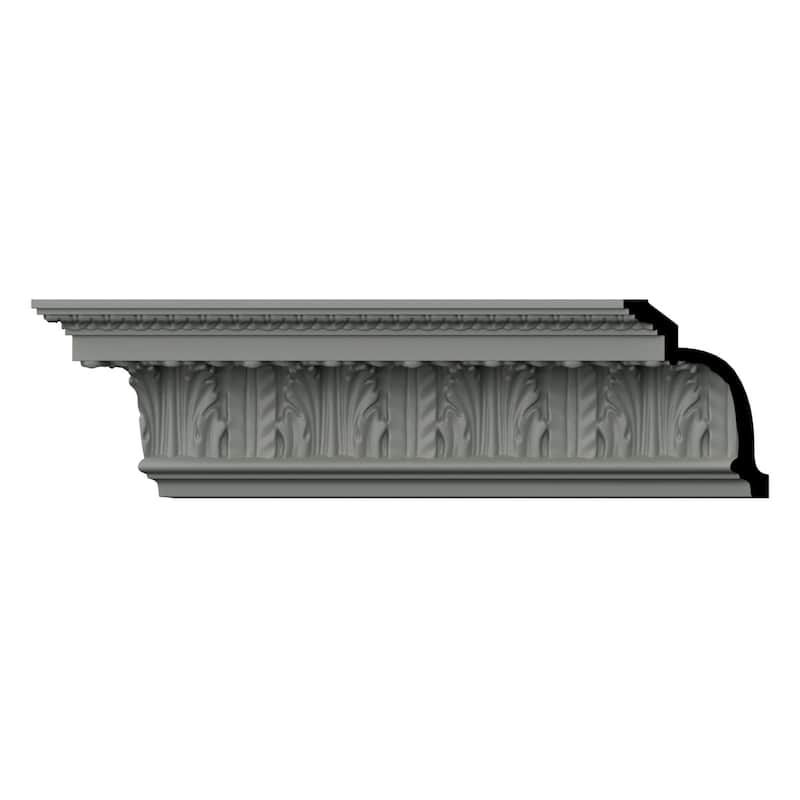 7"H x 5 1/8"P x 8 5/8"F x 96"L Micah Crown Moulding - 1-Pack