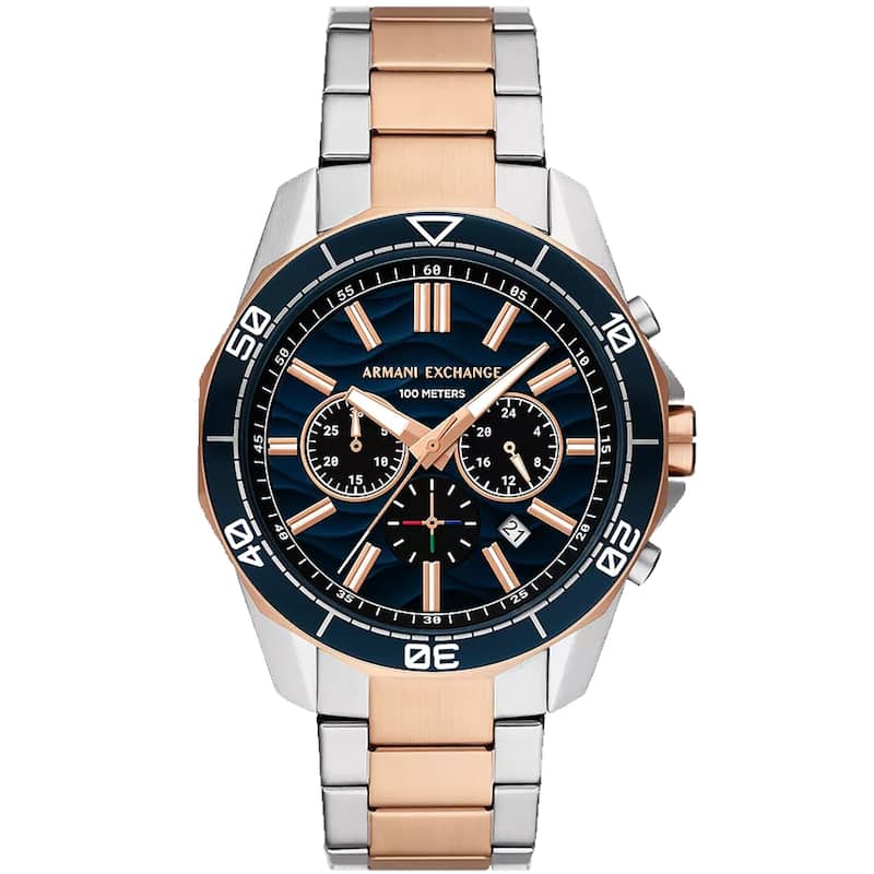 Armani Exchange Men's Spencer Black Dial Watch - AX1965 - 6 (36)