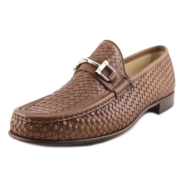 Mercanti Fiorentini 855 Women Moc Toe Leather Brown Loafer