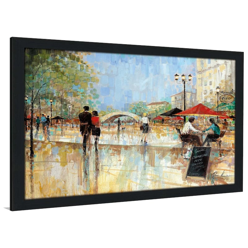"Riverwalk Charm" by Ruane Manning Print on Acrylic