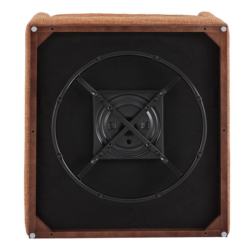 Spruce & Spring Shane Modern Swivel Accent Arm Chair