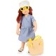 preview thumbnail 4 of 3, Gotz: Hannah Little Duck - 19.5" Standing Poseable Doll Set, Kids 3+