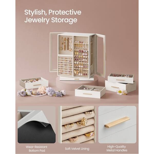 VELVET JEWELLERY BOX SPARKLED COOL STEEL VELVET JEWELLERY BOX SPARKLED COOL STEEL