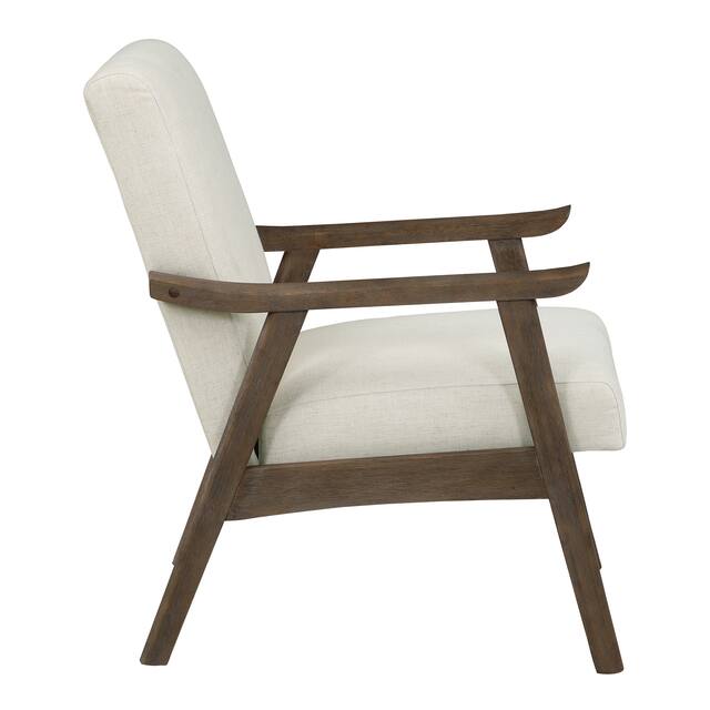 Weldon Mid-Century Fabric Upholstered Chair