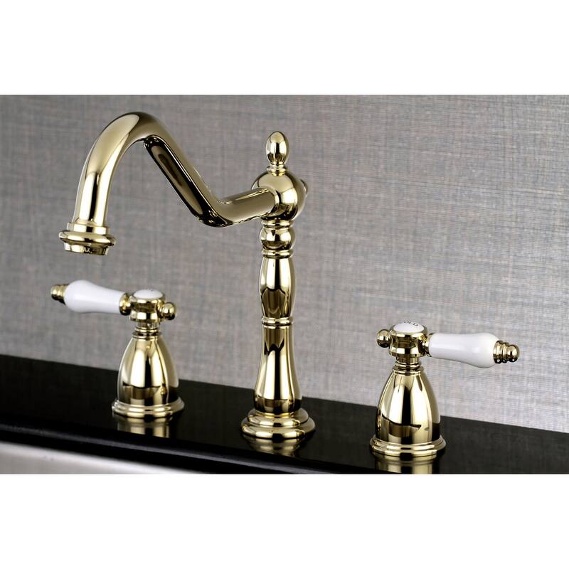 Kingston Brass Bel-Air 1.8 GPM Widespread Kitchen Faucet