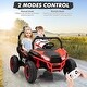 preview thumbnail 19 of 23, 24V Ride On Car Utv 2 Seater, Off-Road Kids Electric Vehicles with Metal Frame