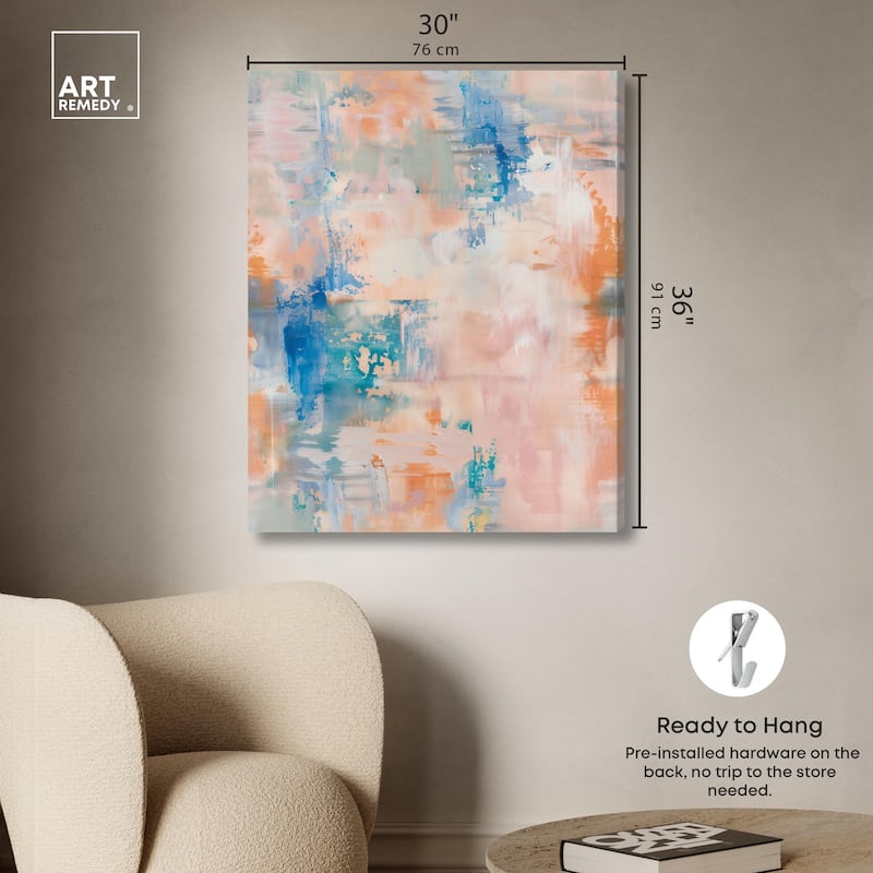 Kaleido Vortex I Canvas by Art Remedy, Gallery Wrapped