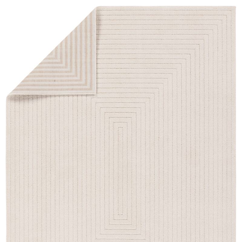 Melilla Geometric Cream Area Rug