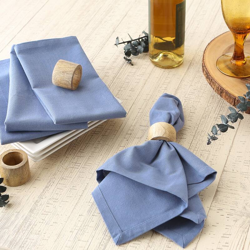 DII Solid Cotton Napkin Set/6