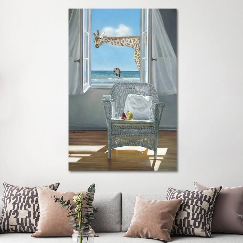 iCanvas "Rubberneck" by Karen Hollingsworth Canvas Print