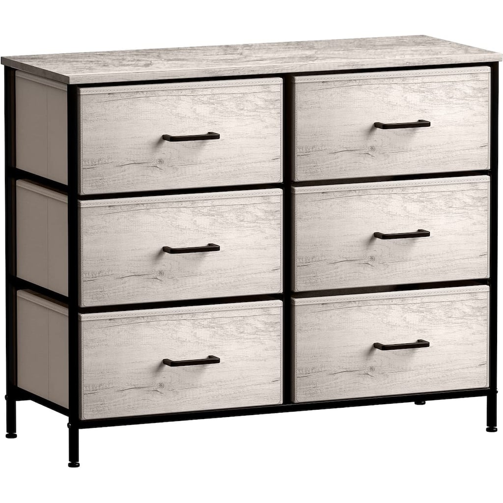 Dressers for Bedroom with 6 Drawers, Chest of Drawers for Bedroom