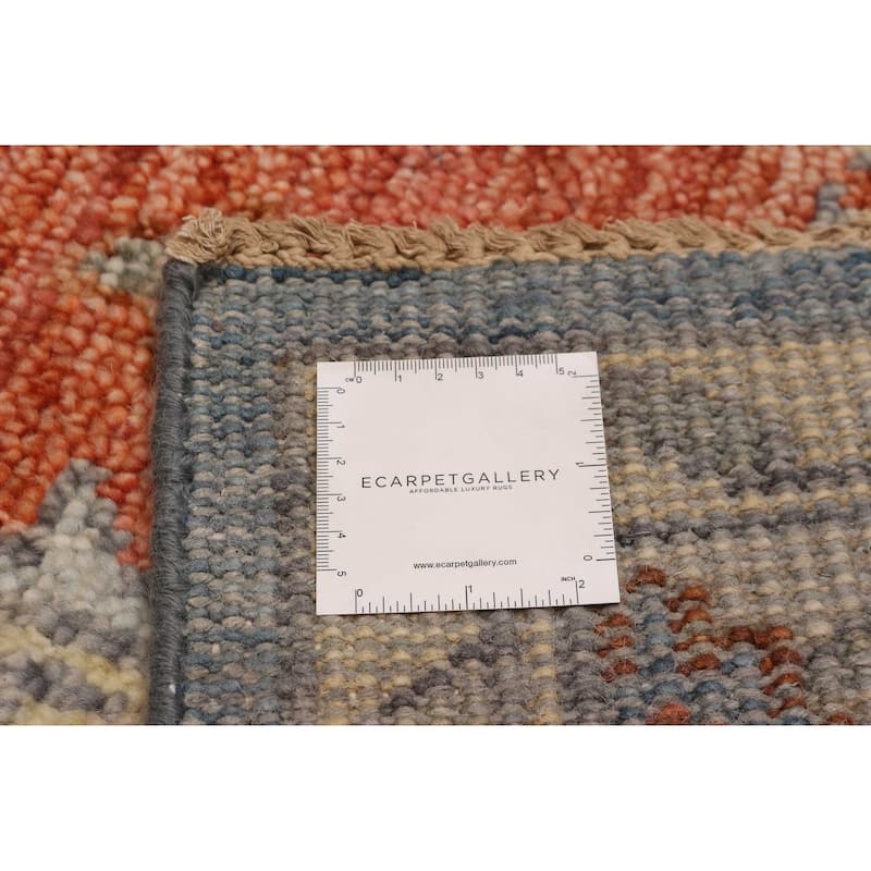ECARPETGALLERY Hand-knotted Jules Serapi Navy Wool Rug - 8'0 x 9'10