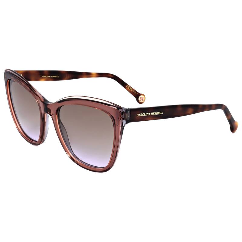 Carolina Herrera Woman 55mm Brown Grey Sunglasses HER0188-S-NUX-55