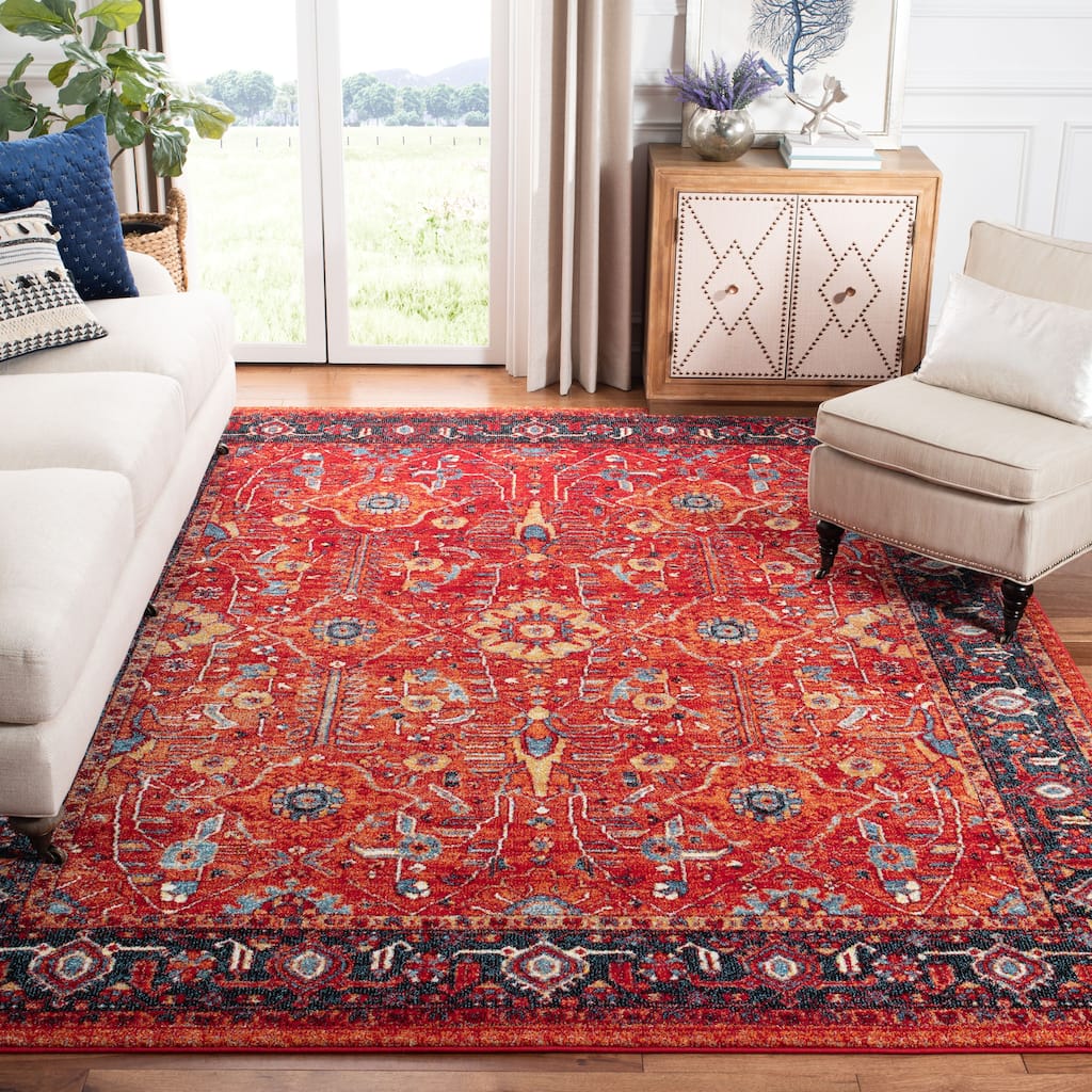 SAFAVIEH Vintage Hamadan Kishiko Oriental Rug