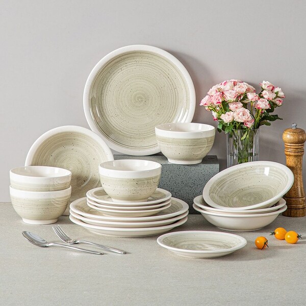 16 piece stoneware dinnerware set cheap