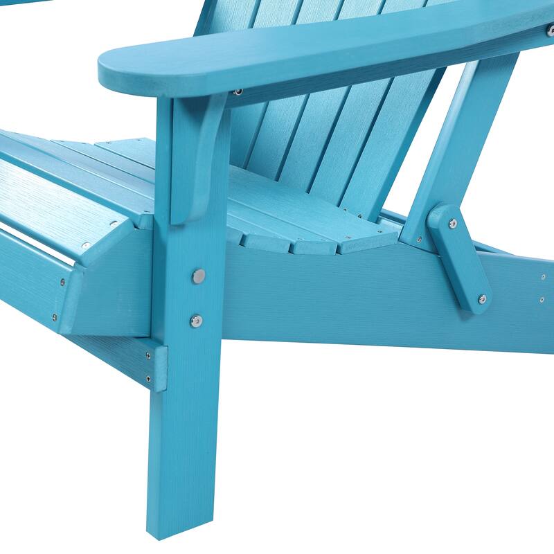 Haven Poly Resin Plastic Folding Adirondack Chair (Set of 2)