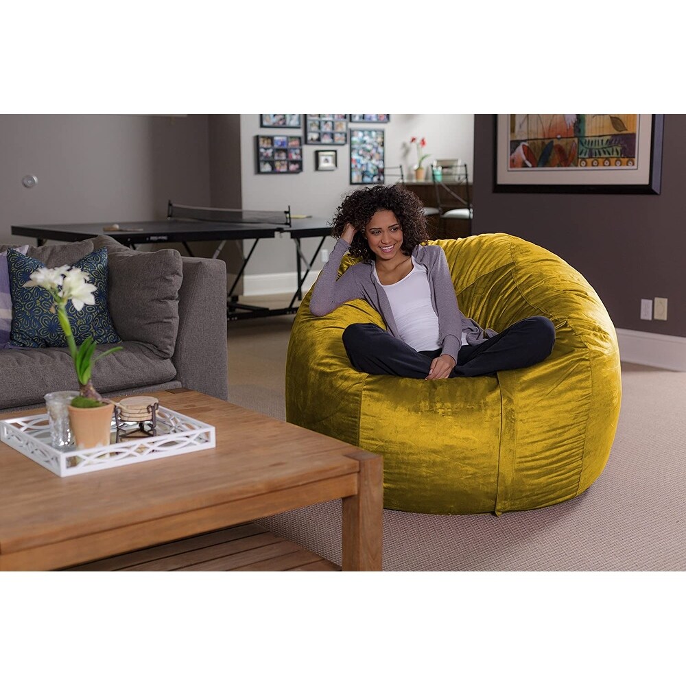 5 foot Bean Bag Chair Large Memory Foam Bean Bag On Sale Bed Bath Beyond 20616396