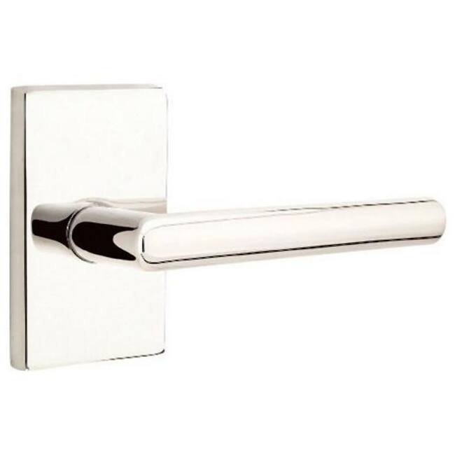 Emtek 5052STURH Stuttgart Right Handed Non-Turning Two-Sided Dummy - Polished Nickel