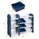 preview thumbnail 4 of 18, Gymax Kids Toy Storage Organizer w/Bins & Multi-Layer Shelf for - See Details