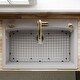 preview thumbnail 31 of 82, Karran Drop-In Quartz 33 in. 1-Hole Single Bowl Kitchen Sink Kit