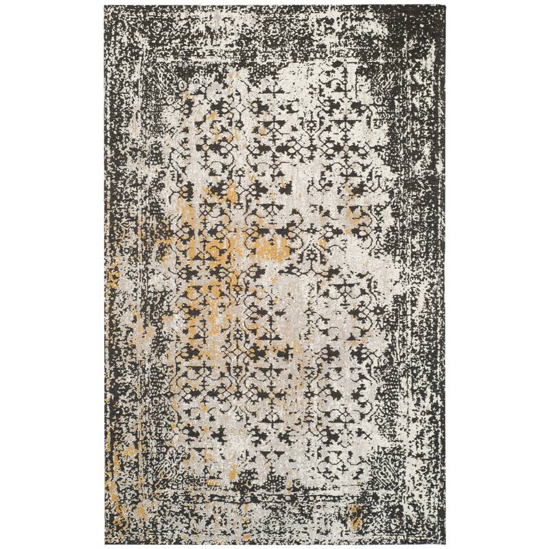 SAFAVIEH Classic Vintage Boho Milyonka Distressed Oriental Cotton Rug